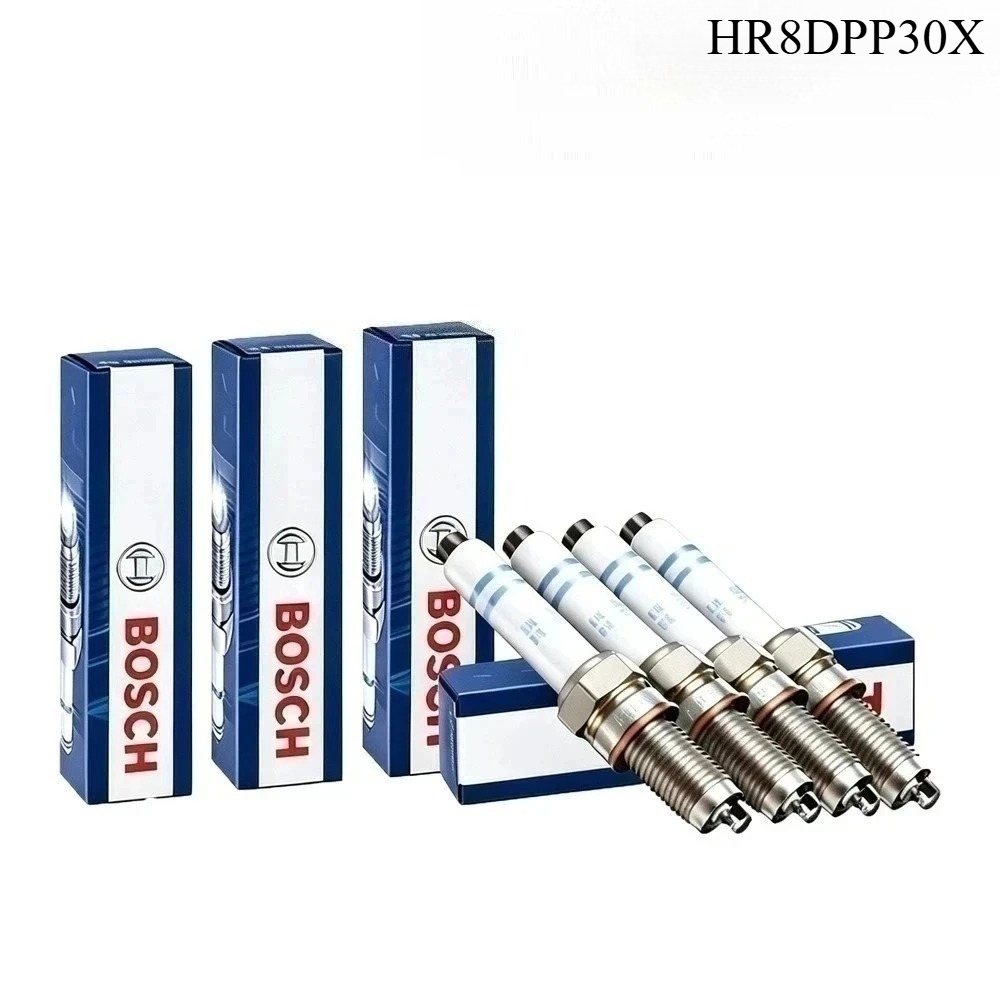 Bosch Spark Plug Platinum - Original Bosch HR8DPP30X Zündkerze für Ford