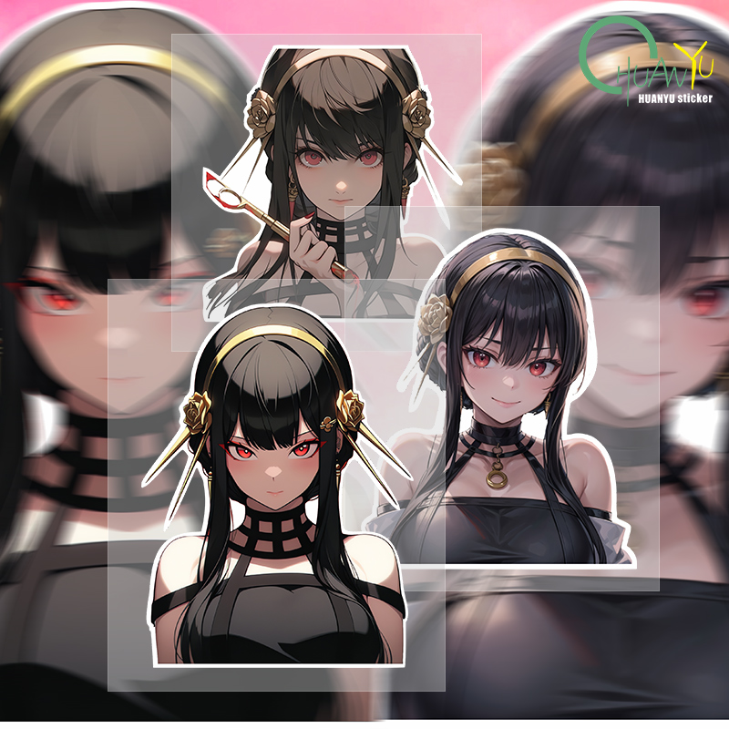 Motorcycle Gear Equipment - Spion Anime, schöner Mädchen Avatar, lustige