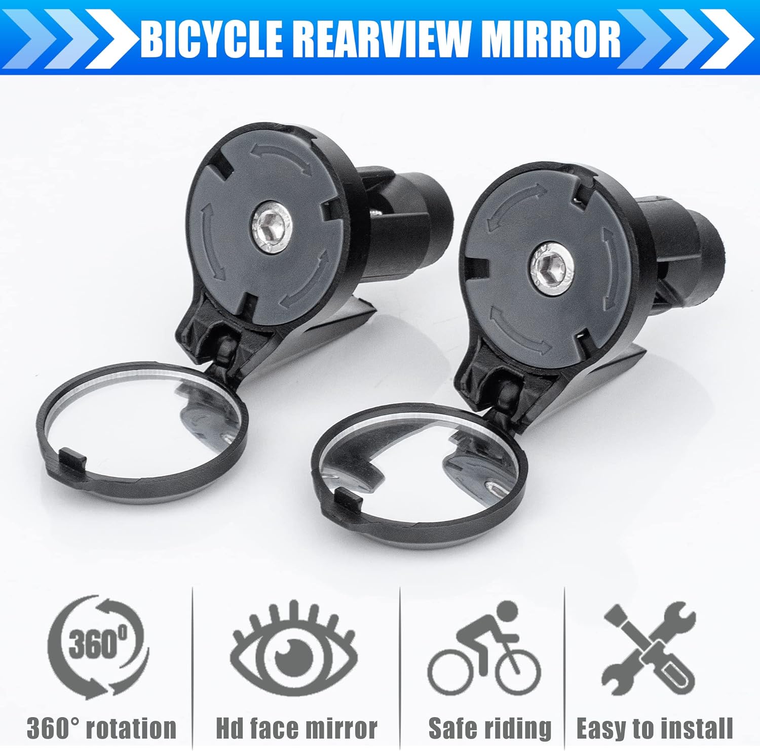 1/2 Stück Fahrrad-Rückspiegel  – Mirror Extender Bar Bewertung und Preis