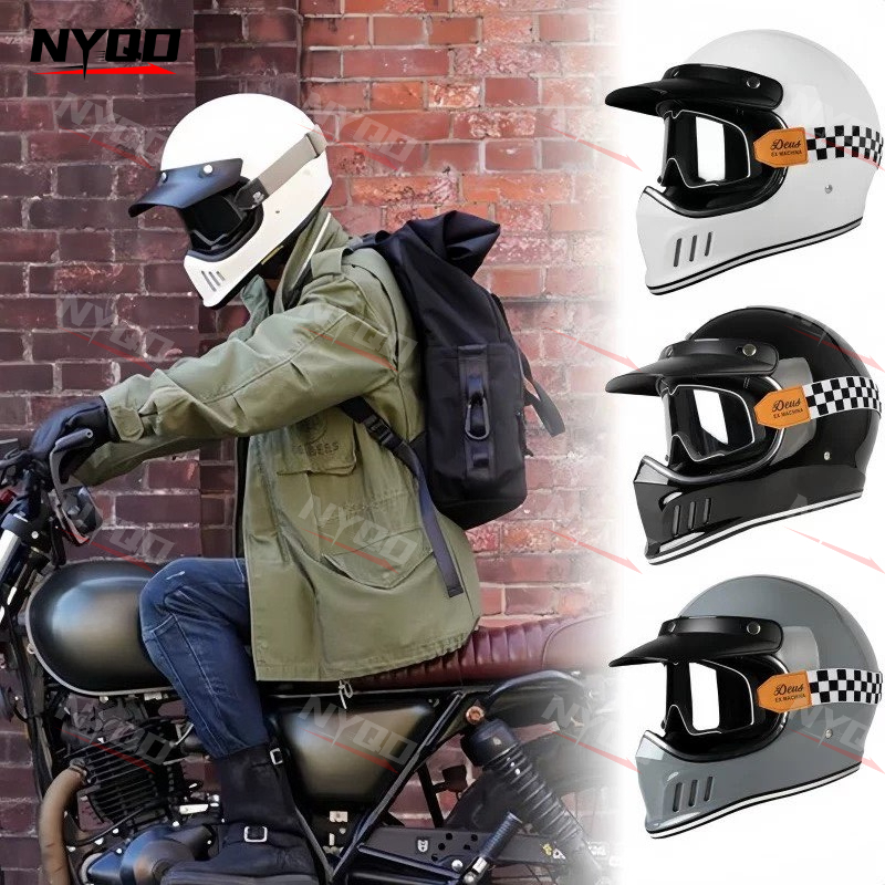 Vintage Vollvisier-Motorradhel – Motorcycle Gear Vintage Bewertung und Preis