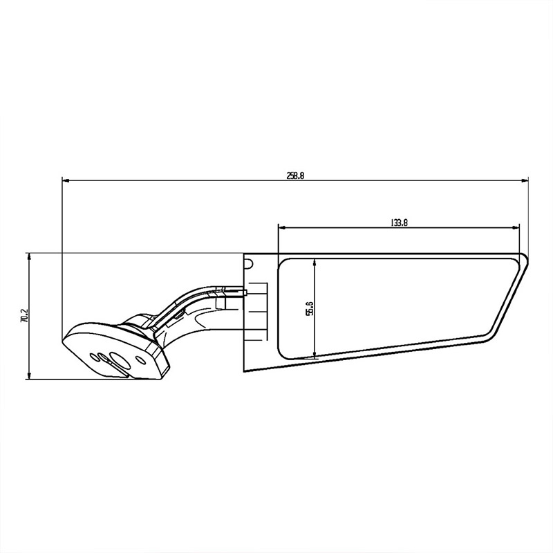 Für KAWASAKI ZX4RR/ZX25R/ZX6R/ – Mirror Extender Bar Bewertung und Preis