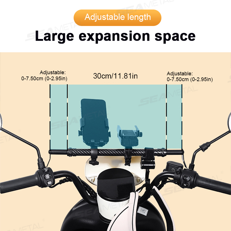 SEAMETAL Motorrad Balance Bar  – Mirror Extender Bar Bewertung und Preis