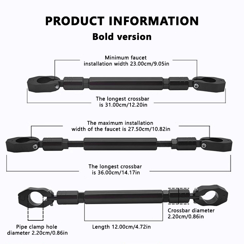 SEAMETAL Motorrad verstellbare – Mirror Extender Bar Bewertung und Preis